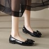 ZHR休闲豆豆鞋女春秋款软底女鞋不累脚平跟单鞋气质蝴蝶结瓢鞋女 商品缩略图4