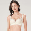 都市丽人舒软挺塑AB杯适穿蕾丝调整型文胸中厚款3/4杯塑身文胸无钢圈内衣四排扣LJ3AA3 商品缩略图0