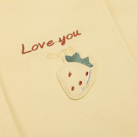 都市丽人快乐妈咪女士睡衣26支棉质单面女士棉质薄款长袖长裤类家居服套装LH3CA6 商品图5