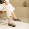 西村名物2024年秋季新款鞋超轻软底休闲鞋轻便防滑豆豆鞋X24CM33708 商品缩略图0