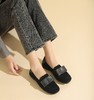 西村名物2024年秋季新款鞋超轻软底休闲鞋轻便防滑豆豆鞋X24CM33708 商品缩略图2