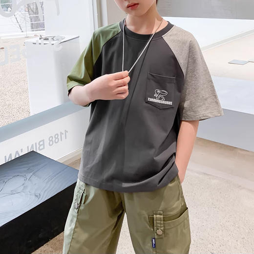 裁缝学苑TX11 童装插肩袖t恤纸样儿童短袖裁剪做衣服女童上衣打版 商品图4