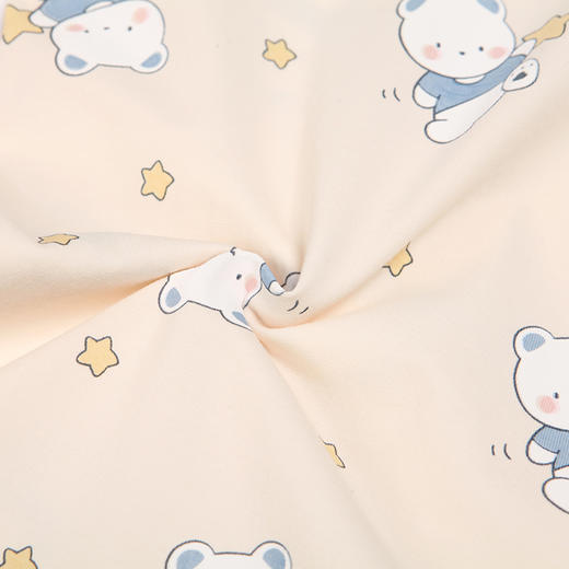 都市丽人眯雅佳26支棉质单面童装棉质薄款长袖长裤类家居服套装JH31B1 商品图3