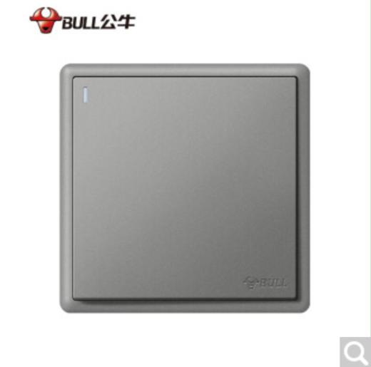 公牛 面板开关 G35 灰  一开 商品图0
