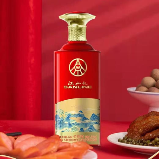 【江山为礼】五粮液股份出品 江山礼 浓香型 52度 450ml x 4【礼盒装】 商品图3