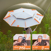 佳钓尼重磅新品橙小白拐杖伞轻便遮阳钓鱼加厚防晒垂钓遮阳抗风 商品缩略图4