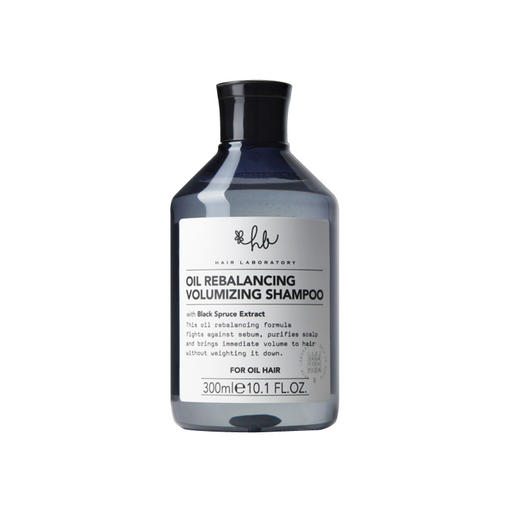 英国HL 黑云杉蓬松控油双重功效洗发露无硅油洗发水去油持久护发300ml 商品图0