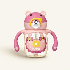 乐儿宝bobo爱伊小熊鸭嘴学饮小金杯