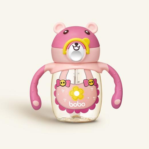 乐儿宝bobo爱伊小熊鸭嘴学饮小金杯 商品图0