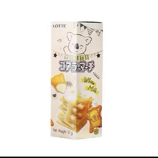泰国乐天小熊仔饼牛奶芝士味37g 商品图0