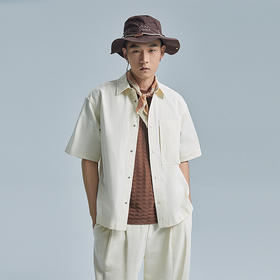 【秒杀专属】HX 夏季套装翻领短袖衬衫Z001320012101