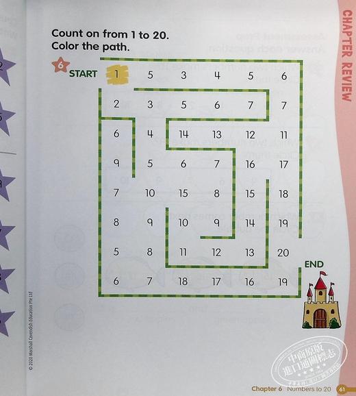 【中商原版】Math in Focus Grade K 焦点数学 预备级K 下册套装 学生书+课外练习作业本 英文原版 美国HMH教材小学新加坡数学 商品图7