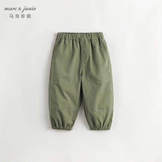 【户外风】马克珍妮秋装新款男童纯棉休闲裤儿童束脚裤长裤231688 商品图1