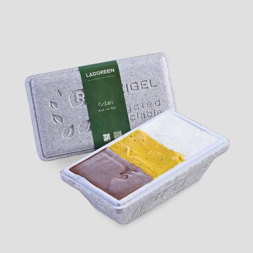 冰淇淋家庭装A（500g/盒 大师巧克力/芒果百香果/香草） 商品图0