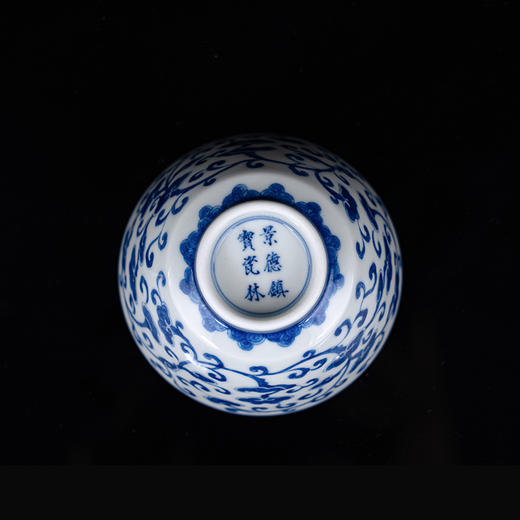 青花万事如意杯 商品图4