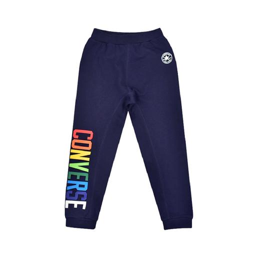 Converse匡威童衣商场同款童衣童衣秋品男童彩色logo纯棉针织长裤CV2032186 商品图0