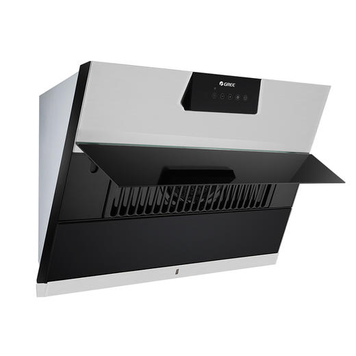 格力吸油烟机+吸油烟机装饰板套购  侧吸开合 智能旋转 捕油技术 CXW-200-CCS06 商品图1