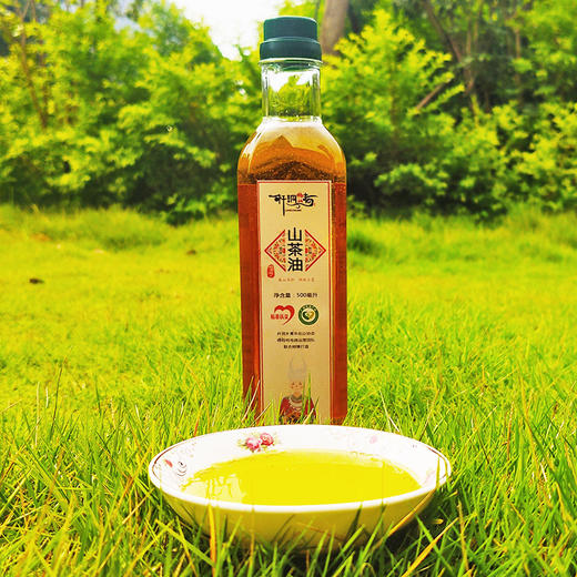 广西融水杆洞妹老树山茶籽油500ml 商品图0