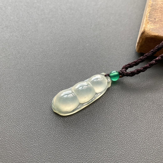 冰种厚庄翡翠福豆 商品图2