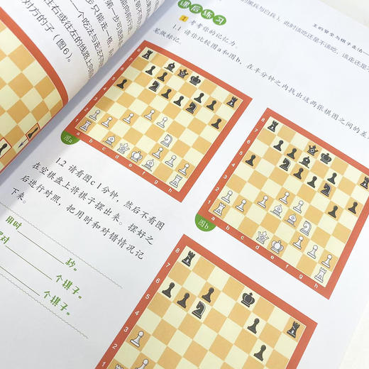 谢军国际象棋教程 从入门到十五级棋士 国际象棋书籍 国际象棋教程 国际象棋蓝宝书 国际象棋入门书籍 商品图2