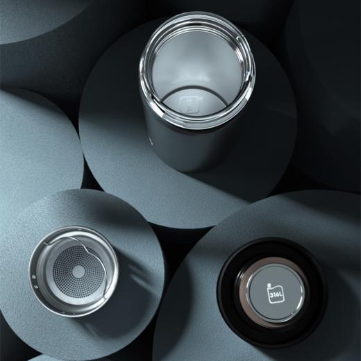 苏泊尔保温杯.茗系列450.儒雅黑KC45FG11/450ml【CZ】 商品图2