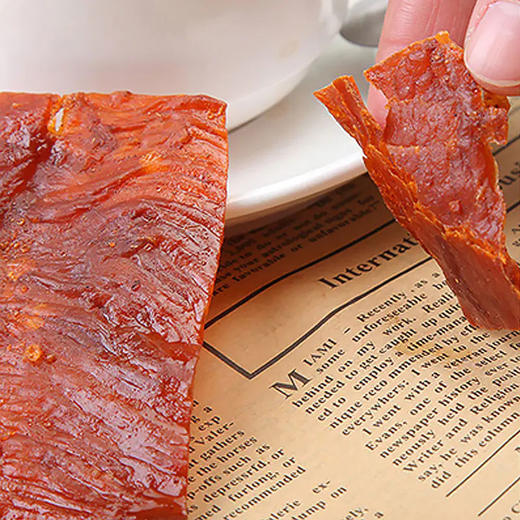 【休闲食品】唯新 50g原味猪肉脯*4袋 商品图3