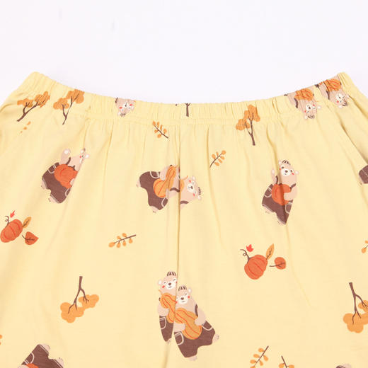 都市丽人26支CVC单面女士棉质薄款长袖长裤类家居服套装LH31F1 商品图6