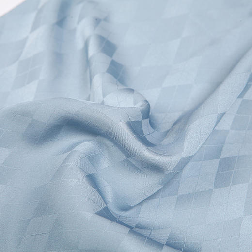 都市丽人都市锋尚好睡好眠男士睡衣色丁提花丝质薄款长袖长裤类家居服套装FH31H6 商品图3