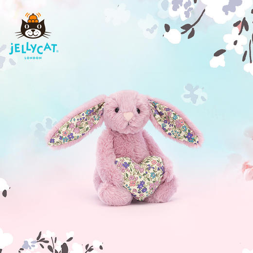 Jellycat 花耳朵系列 爱心郁金香 商品图1