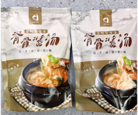 【满66包邮】韩联脊骨酱汤550g*1袋