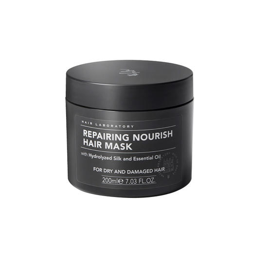 英国HL 黑晶发膜焕然柔亮护发素200ml全效奢护高级木质香滋养顺滑 商品图1