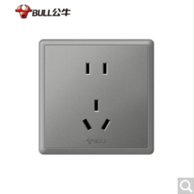 公牛 面板开关 G35 灰  五孔