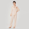 都市丽人单面无尘棉女士棉质薄款长袖长裤类家居服套装LH31G3 商品缩略图1