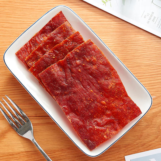 【休闲食品】唯新 50g原味猪肉脯*4袋 商品图4