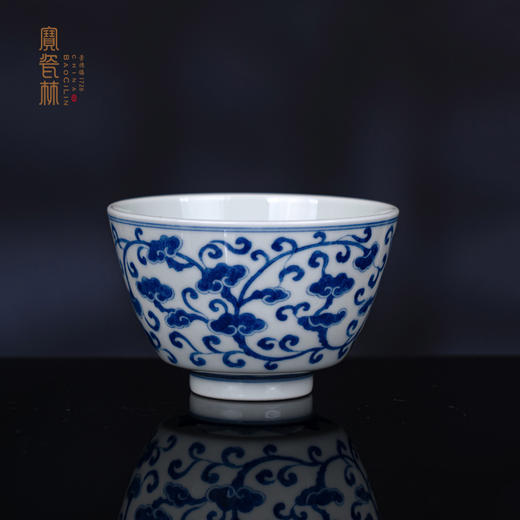 青花万事如意杯 商品图0