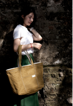 玩物手提袋TB015土黄色