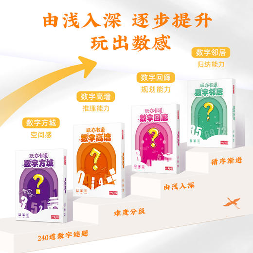 【爆品】一刻馆 《玩亦有道数字系列 第二弹》分级式数感培养桌游 商品图1