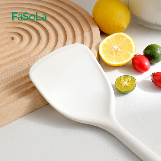 FaSoLa 静厨防烫外柔内韧尼龙硅胶不粘锅铲子汤勺 商品图10