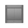 公牛 面板开关 G32 灰  二开多控 商品缩略图0