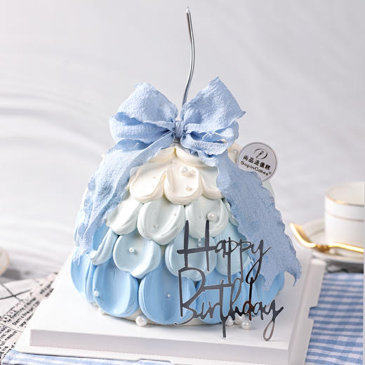 蝴蝶结许愿塔-鲜果奶油蛋糕【惠州】 商品图1