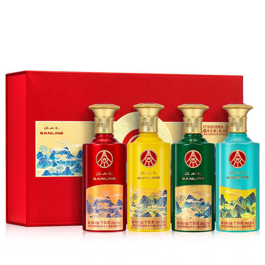 【江山为礼】五粮液股份出品 江山礼 浓香型 52度 450ml x 4【礼盒装】 商品图6