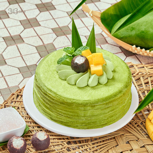 斑斓椰芒手作千层，可选6/8英寸 商品图0