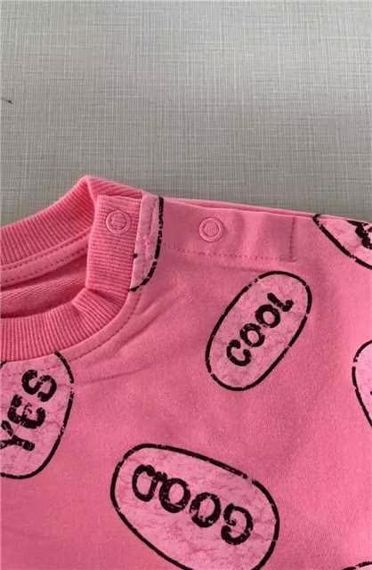 棉果果春秋款女童小毛圈圆领T恤M322180218448 商品图3