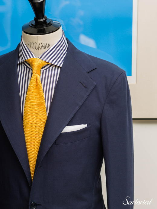 Sartoria Vestrucci 蓝色棉质单西 商品图1