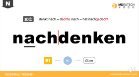 nachdenken