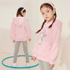 贝贝怡童装秋冬儿童连帽卫衣女童加厚亲肤绒上衣223S3080 商品缩略图2