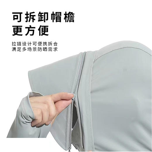 裁缝学苑AS60 帽檐款防晒衣纸样女装防晒服夏薄冰丝打版裁剪样板 商品图4