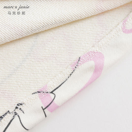 马克珍妮秋装新款 女童兔子满印polo领运动连衣裙卫衣裙 231597 商品图5