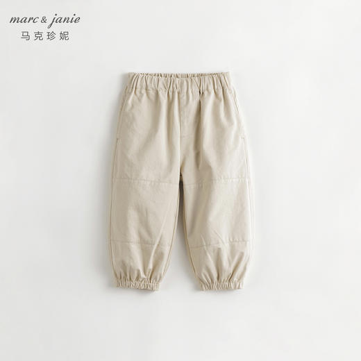 【户外风】马克珍妮秋装新款男童纯棉休闲裤儿童束脚裤长裤231688 商品图0