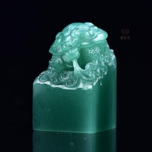 【祥瑞】龙龟雅安石印章    ZX2307053 商品图1